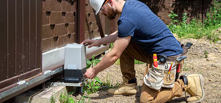 Electric Driveway Gate Installation Oshkosh