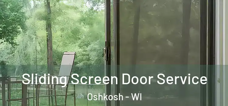 Sliding Screen Door Service Oshkosh - WI